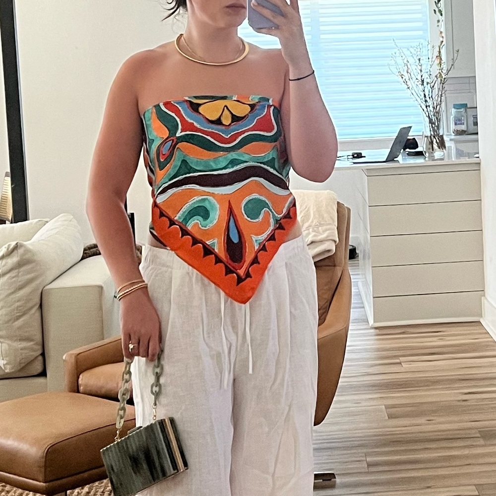 Zara bandana top